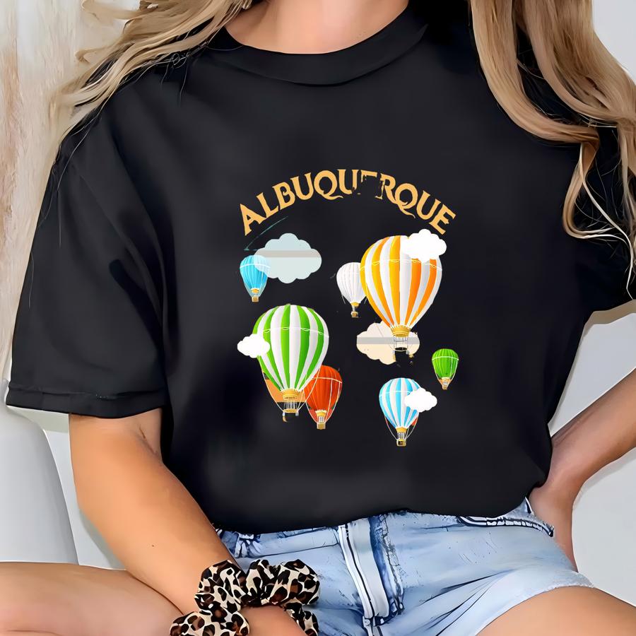 Balloon Festival 2025 Shirt, New Mexico Hot Air Balloon Festival Shirt, Albuquerque Festival Hoodie, Flying Tee Tee, Hot Air Balloon Shirt T-shirt
