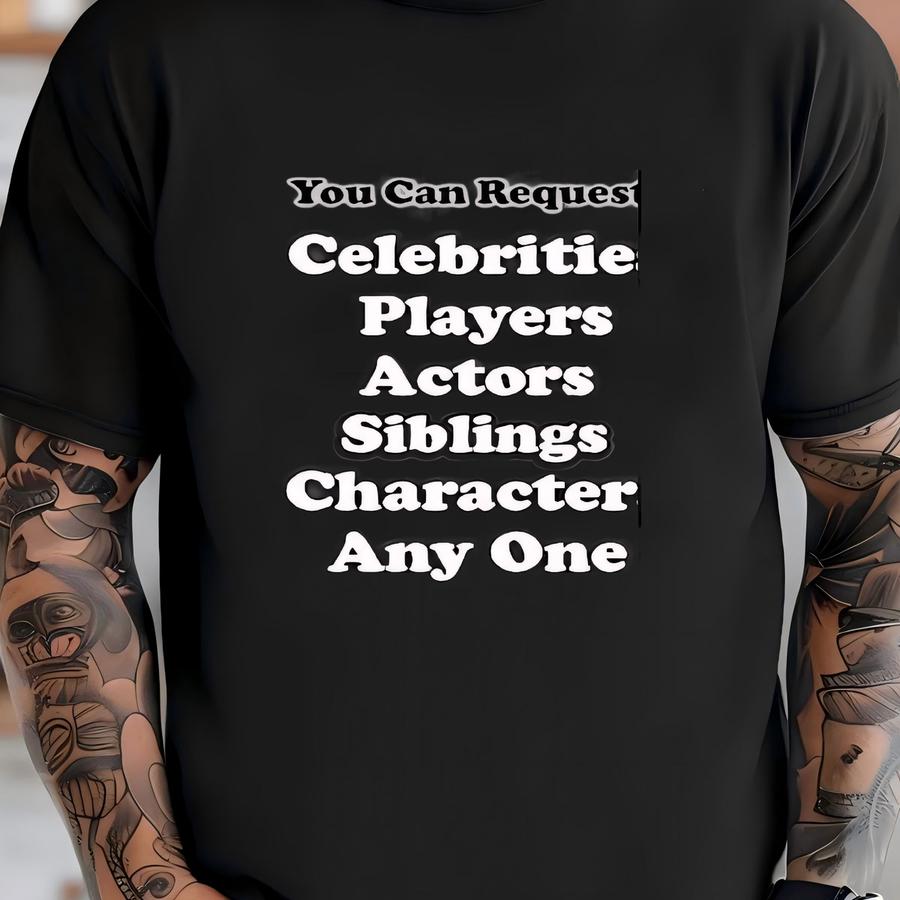 Custom Step Brothers Portrait: Personalized Family Gift (digital Download) T-shirt