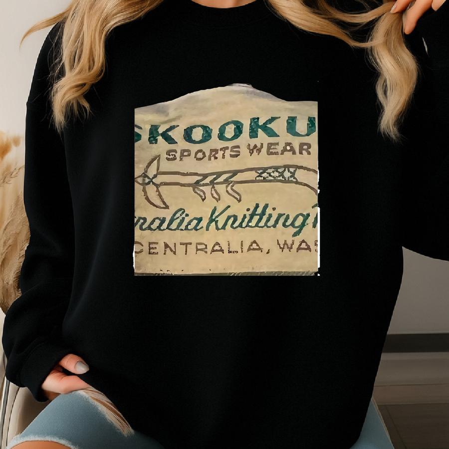 Skookum Car Coat Sz 38 / M Black Jacket 60's Clicker Vtg Letterman Long Womens Sweatshirt