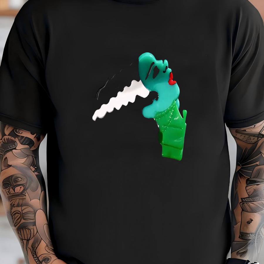 Gothic Bride Of Frank, Universal Monster Inspired Small Claw Hair Clip T-shirt