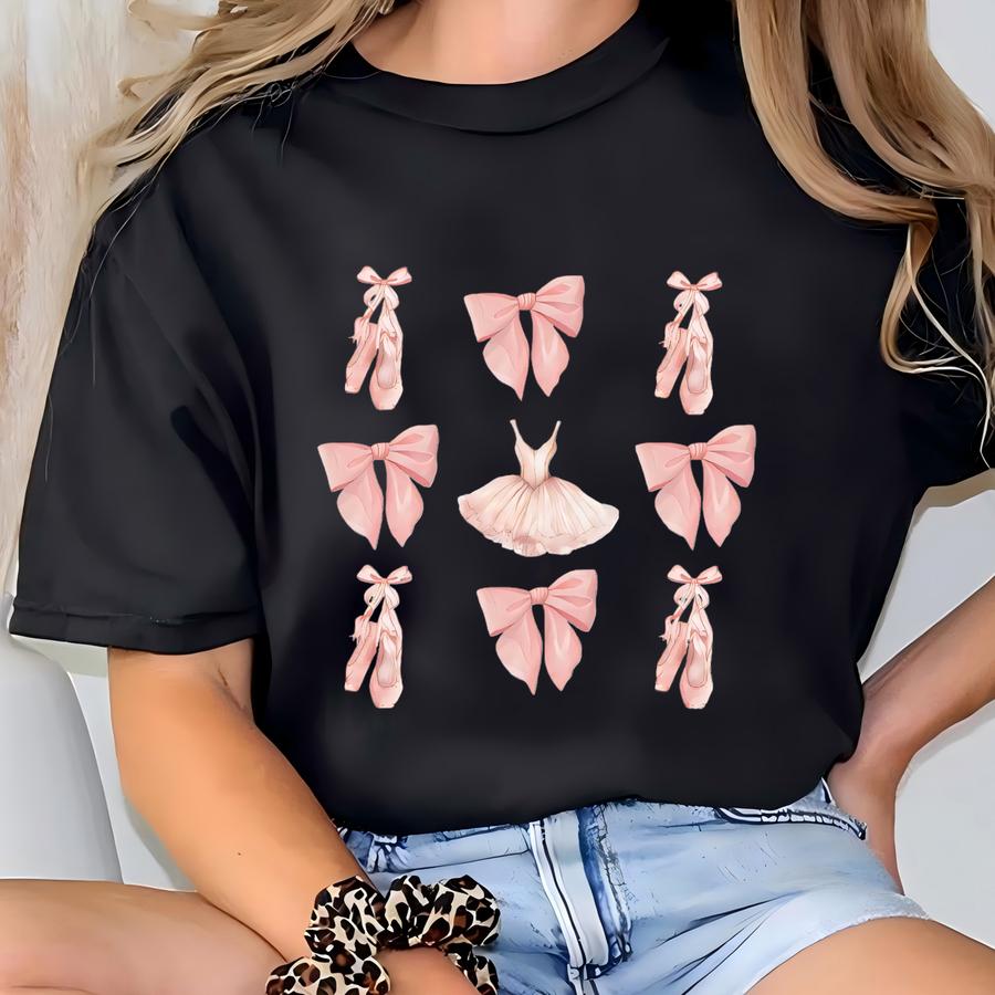 Girls Ballet Shirt, Ballerina Tshirt For Dancer, Kids Ballet Dancer Tee, Dance Recital Gift For Ballerina, Youth Dance Tshirt T-shirt