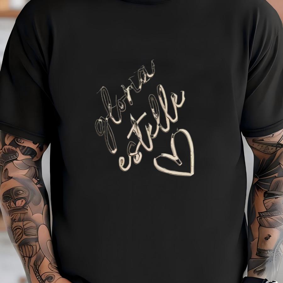 'heart On My Sve' Crewneck: Custom Name Mama Sweatshirt T-shirt