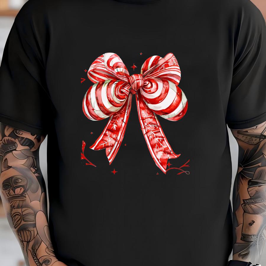 Candy Cane Christmas Club Dtf Transfer, Festive Holiday Iron-on Design, Easy Application For Seasonal Apparel, Unique Diy Craft Supply 2024 T-shirt