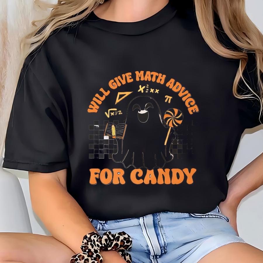 Halloween Teacher Shirt, Math Teacher Halloween Shirt, Halloween Teacher, Math Teacher Shirt, Halloween Math Shirt, Funny Halloween Hoodies T-shirt