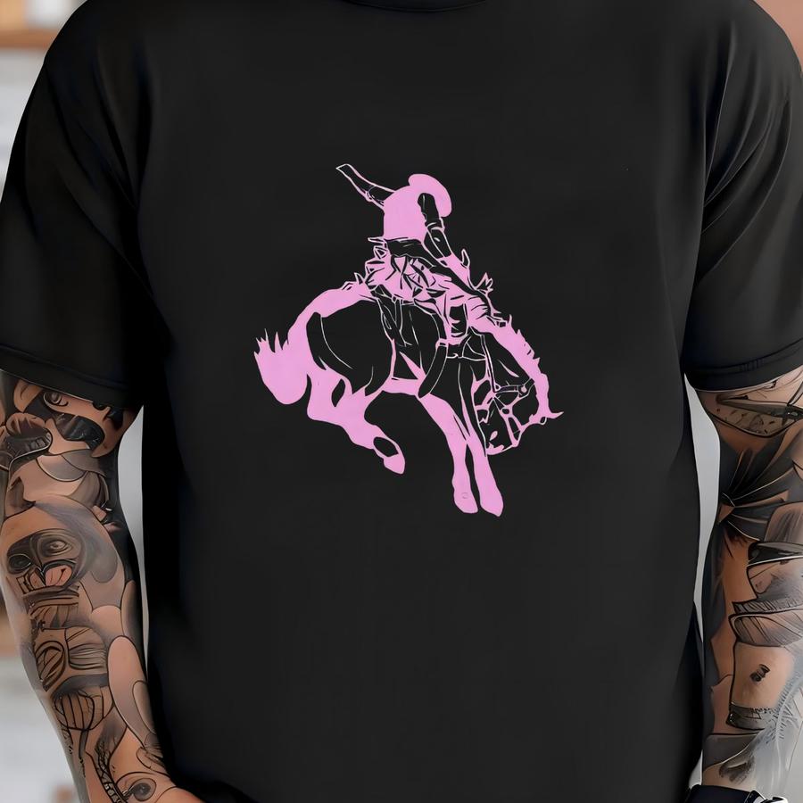 Cowboy Silhouette Western Shirt, Western Graphic Tee, Cowgirl Shirt, Cowgirl Aesthetic, Vintage Western Tee, Vintage Rodeo, Cowgirl Gift T-shirt