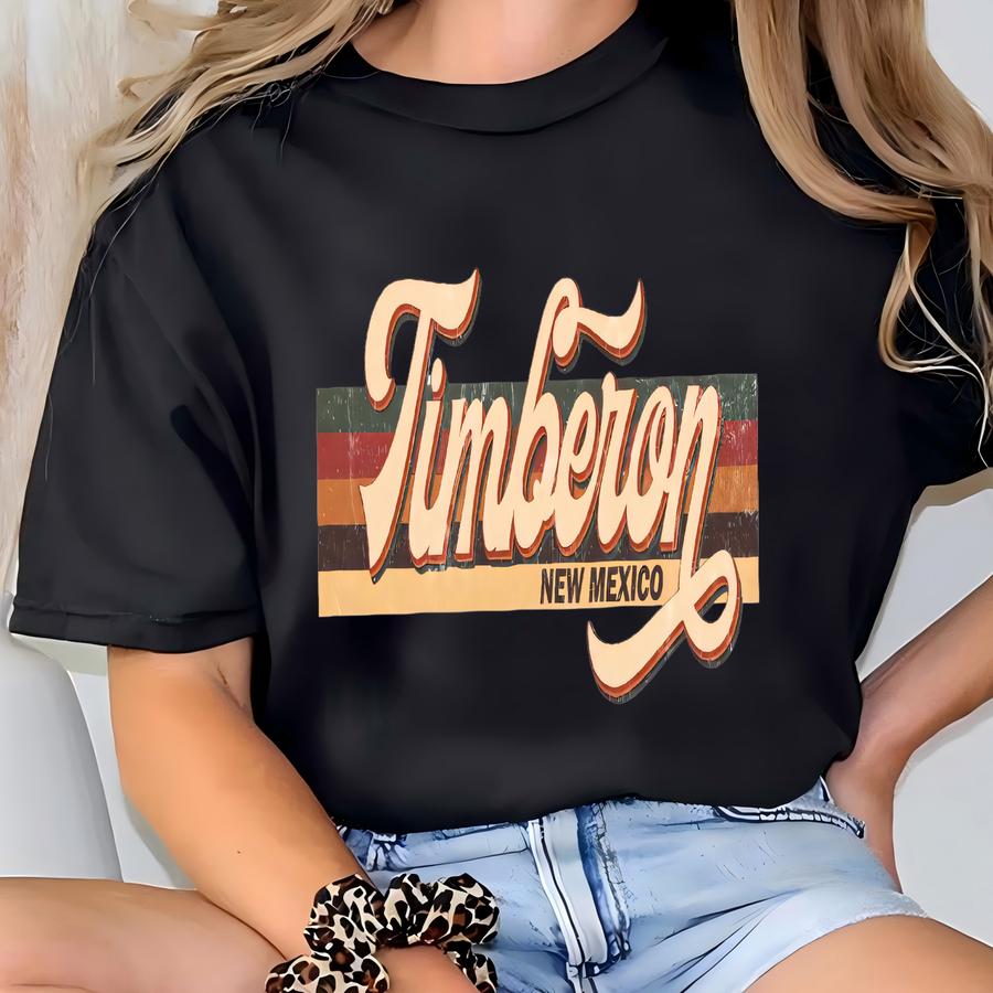 Timberon New Mexico Hoodie: Vintage Retro Souvenir Gift T-shirt