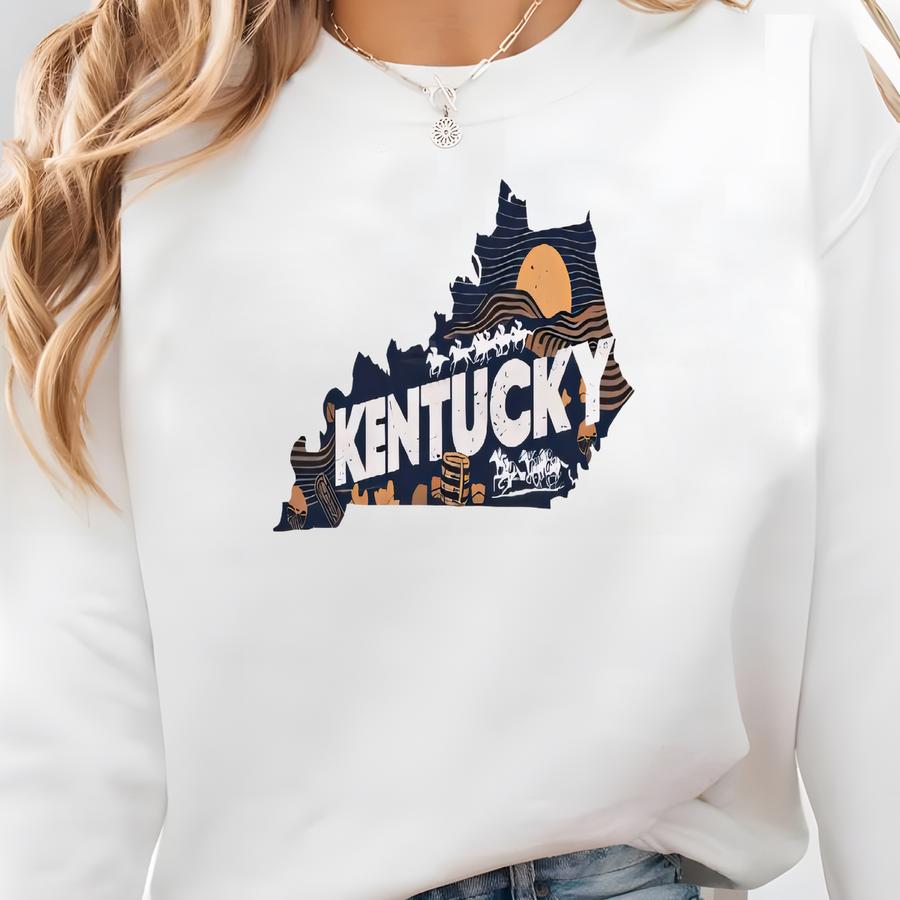 Kentucky T Shirt, State Of Kentucky Lover Gift Tee, Family Trip Tshirt, Retro Kentucky State Travel Sweatshirt, Ky Vacation Holiday Sweater Sweatshirt Kentucky T Shirt, State Of Kentucky Lover Gift Tee, Family Trip Tshirt, Retro Kentucky State Travel Sweatshirt, Ky Vacation Holiday Sweater Sweatshirt