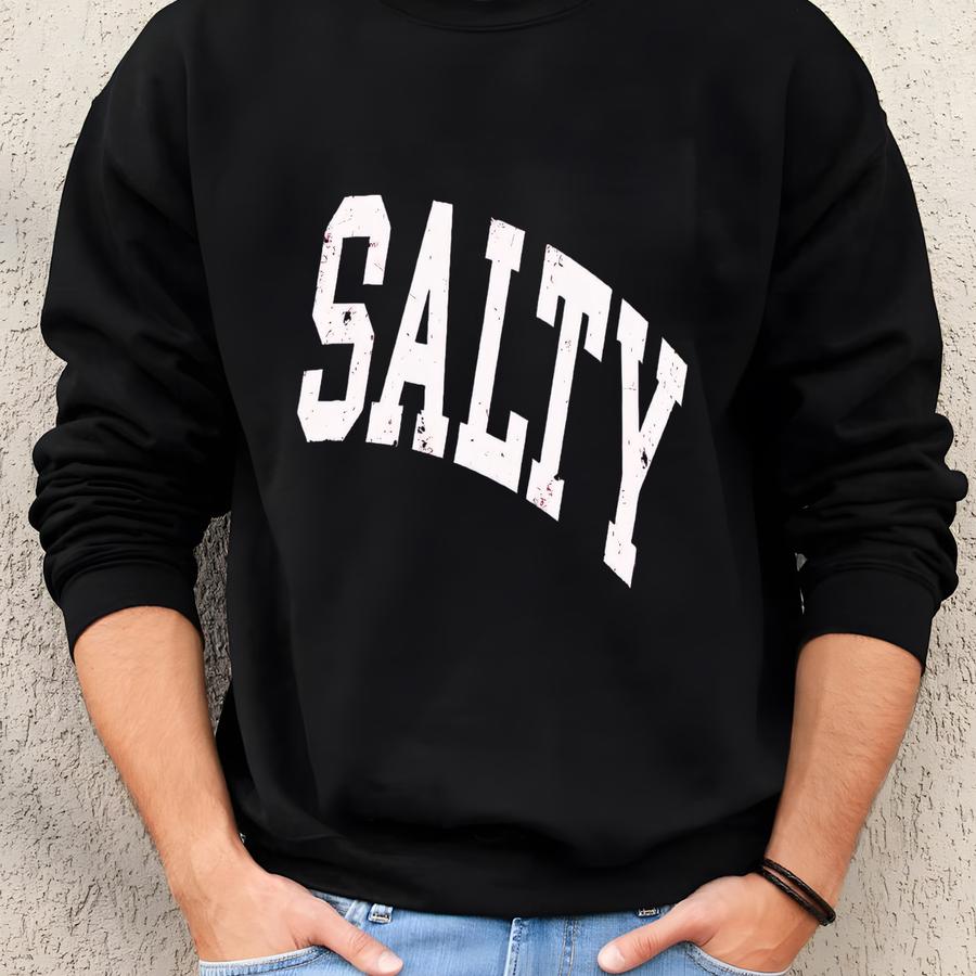 Salty Sweatshirt, Beach Hoodie, Beach Lover Giftful, Summer Crewneck, Girl Beach Vacation Sweatshirt, Beachful Flamingo Sweatshirt Salty Sweatshirt, Beach Hoodie, Beach Lover Giftful, Summer Crewneck, Girl Beach Vacation Sweatshirt, Beachful Flamingo Sweatshirt