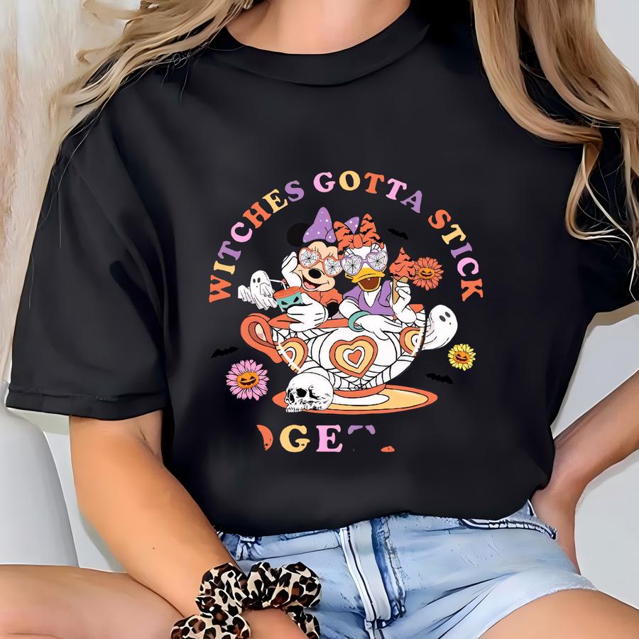 Witches Halloween Shirt, Halloween Shirt, Halloween Sweatshirt, Spooky Shirt, Skeletons Shirt, Pumpkin Shirt, Trick Or Treat Shirt T-shirt