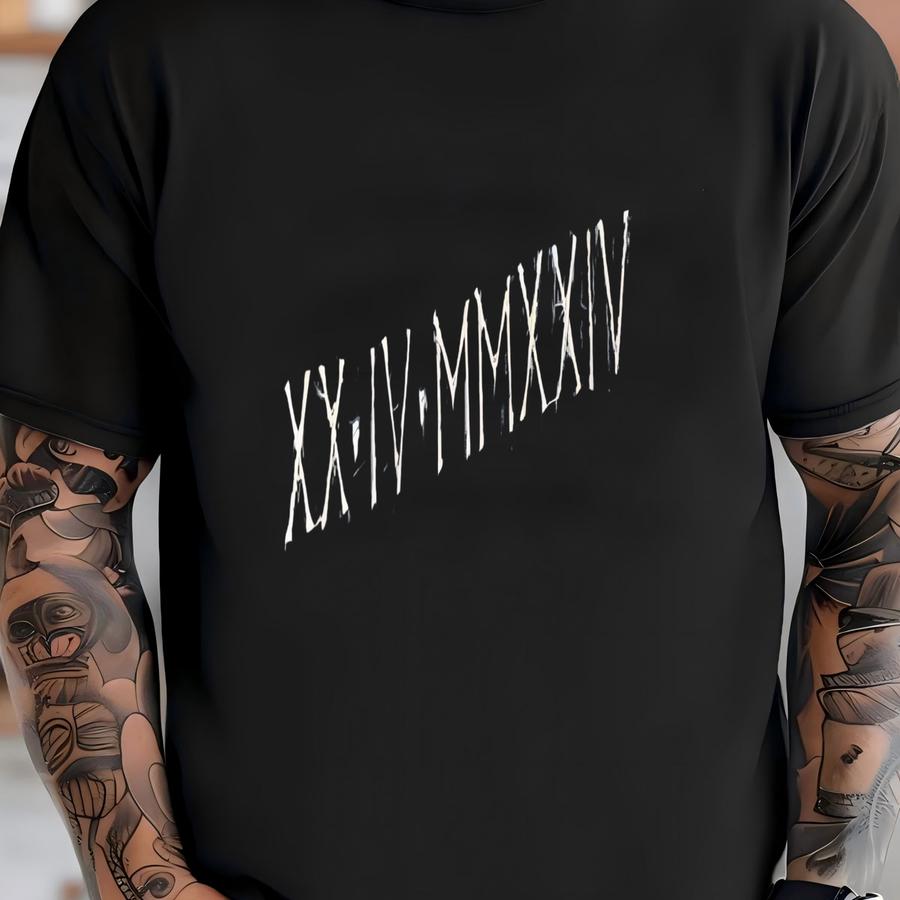 Custom Text Roman Numeral Date Sweatshirt, Personalised, Bride, Engagement, Couples T-shirt