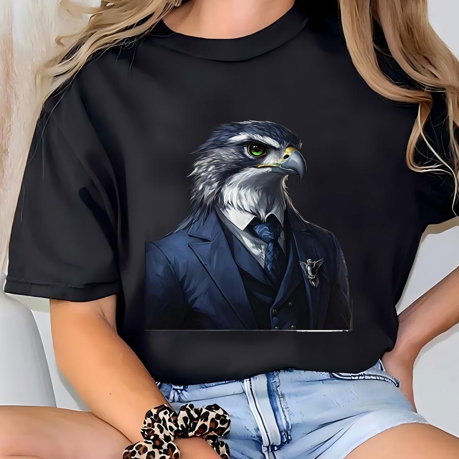 Seahaek Mascot Portrait, Wildlife Enthusiast, Seattle Football, Matte Vertical Posters T-shirt