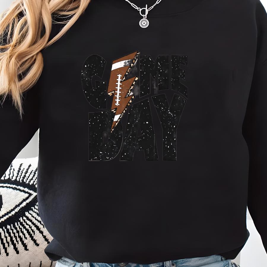 Retro Football Sweatshirt - Football Sweatshirt - Football Mom Sweatshirt - Football Team Sweatshirt - Game Day Sweatshirt - Bella Canvas Sweatshirt