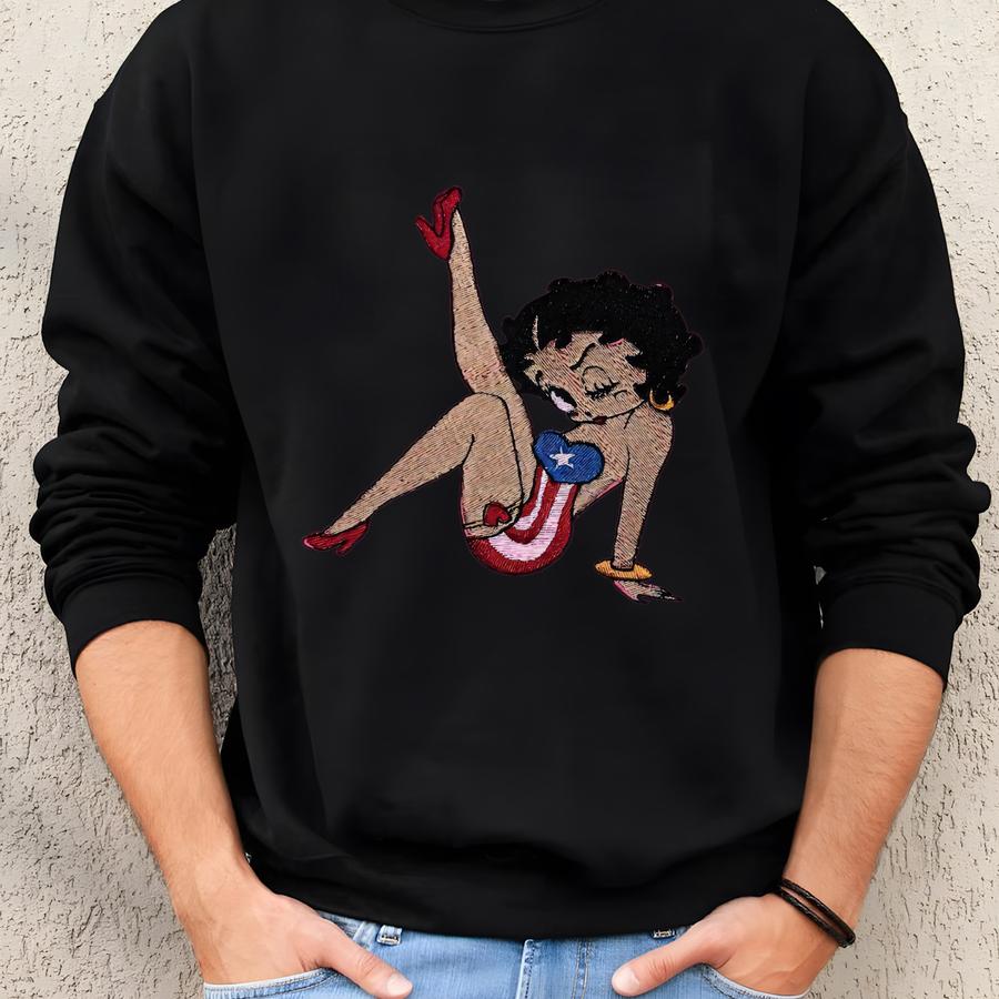 Betty Boop Crewneck Sweatshirt