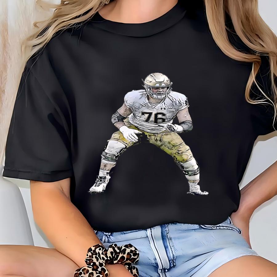 Joe Alt Poster Fighting Irish Wall Art Print College Football Sports Canvas Canvas Print Football Poster Home Decor H147 T-shirt