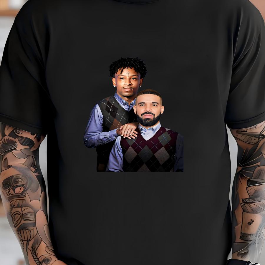 Custom Savage Drake Rapper Step Brothers Shirt Png, Custom Movie Shirt Png, Gifts For Women And Men, Step Brothers Movie Shirt Png. T-shirt