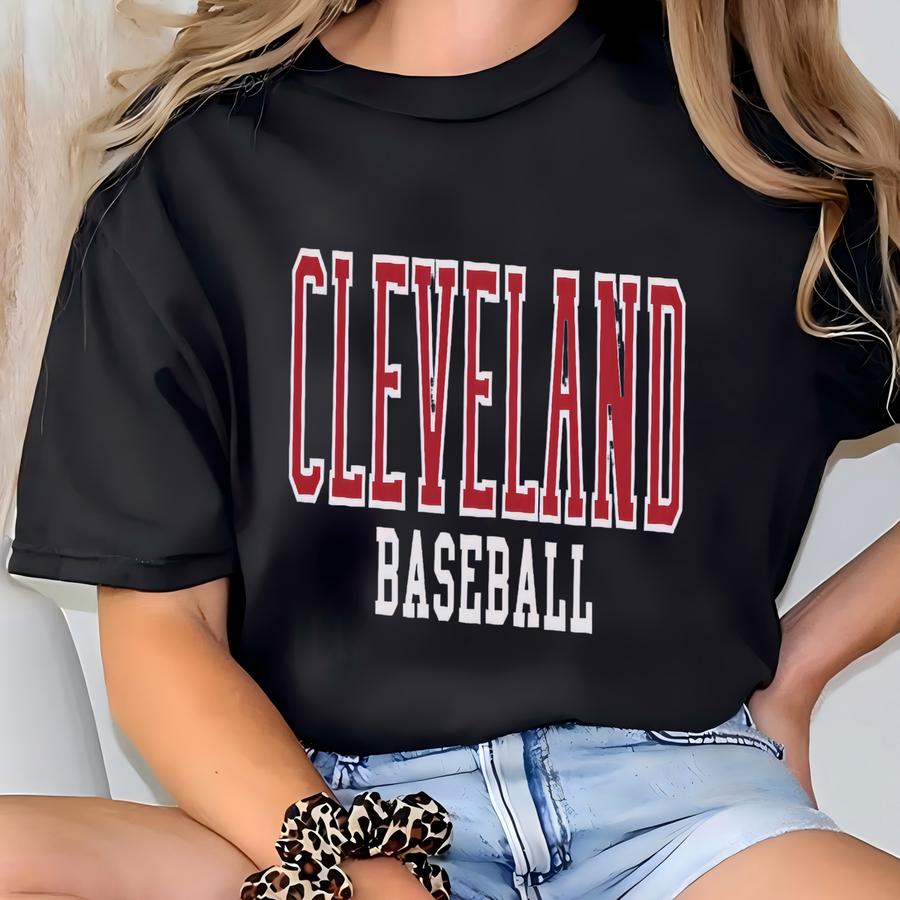 Cleveland Baseball Shirt Cleveland Shirt Cleveland Game Day Apparel T-shirt