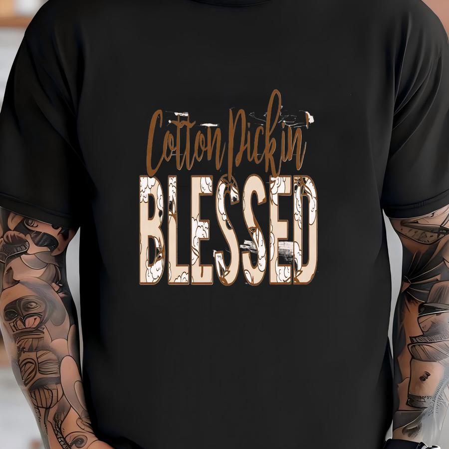 Cotton Pickin’ - License Plate T-shirt