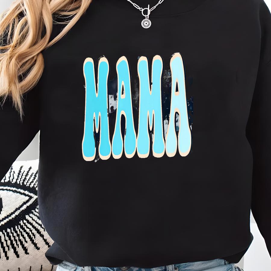 Cowhide Mama License Plate Sweatshirt