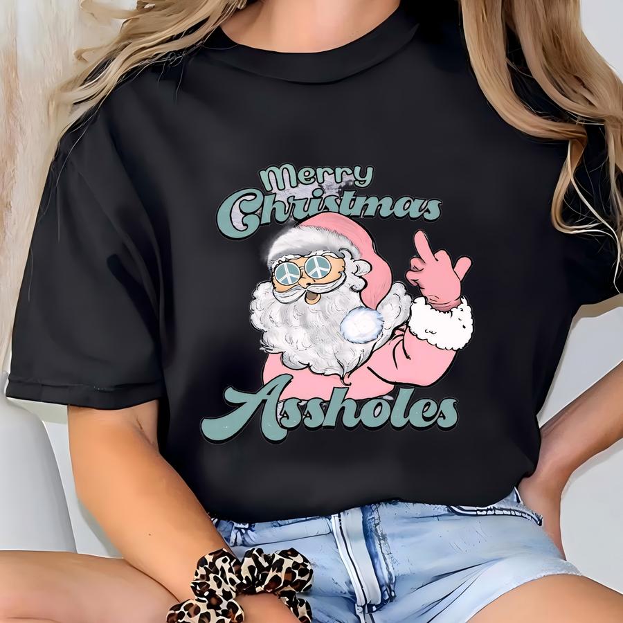 Merry Christmas Santa Sweatshirt, Christmas Sweatshirt, Christmas Shirt, Merry Christmas Shirt, Santa Shirt, Christmas,christmas Gift T-shirt