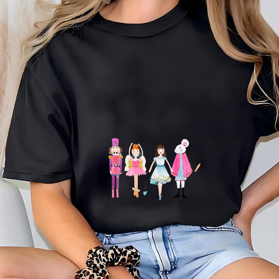 Nutcracker Sweatshirt, Christmas Sweatshirt, Christmas Shirt, Merry Christmas Shirt, Santa Shirt, Christmas, Christmas Gift T-shirt