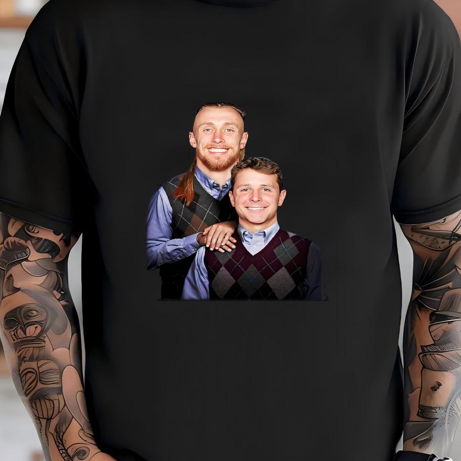 George Kittle Brock Purdy Step Brothers Shirt Png (digital Download) T-shirt