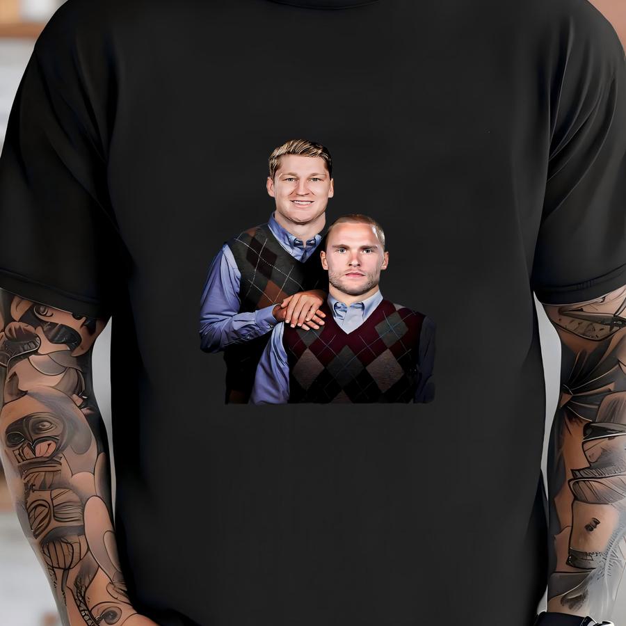 Mikko Rantanen Nathan Mackinnon Step Brothers Shirt Png (digital Download) T-shirt