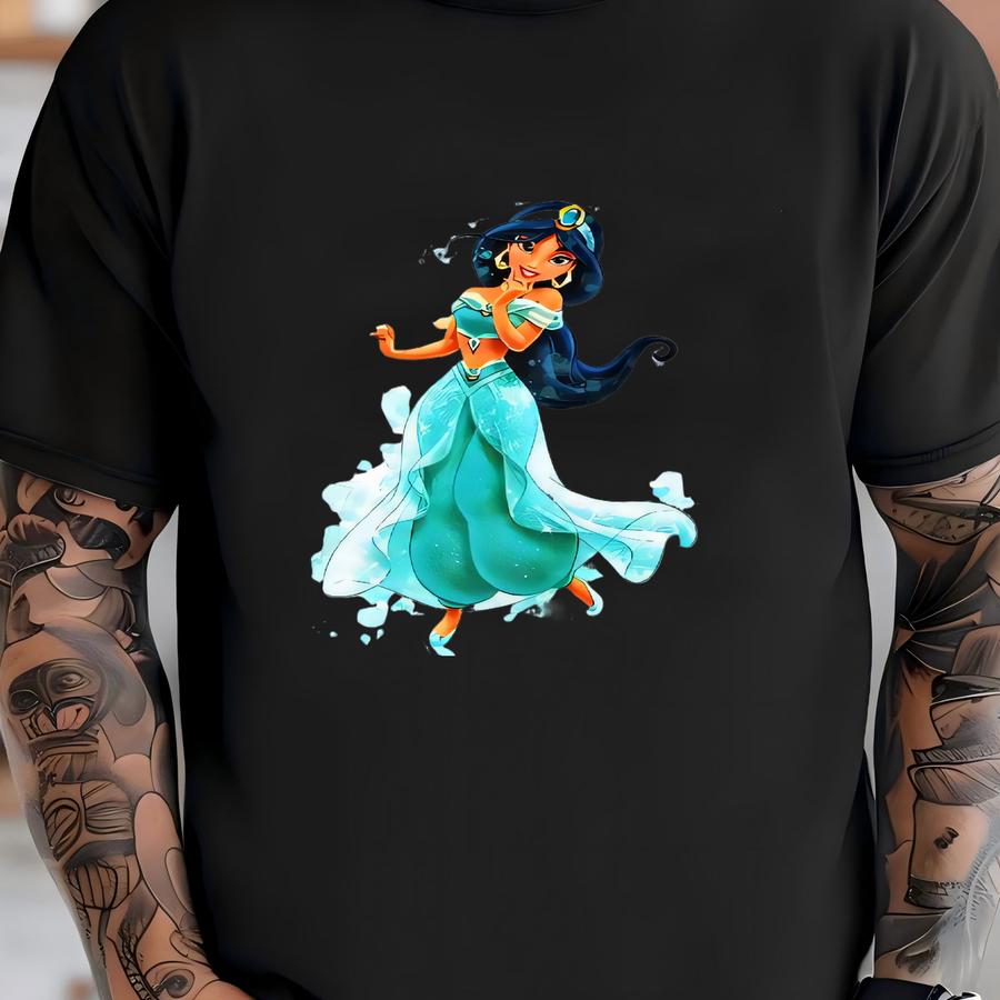 Princess Watercolor Art Prints: Set Of 6, Kids Room Decor (digital Download) T-shirt