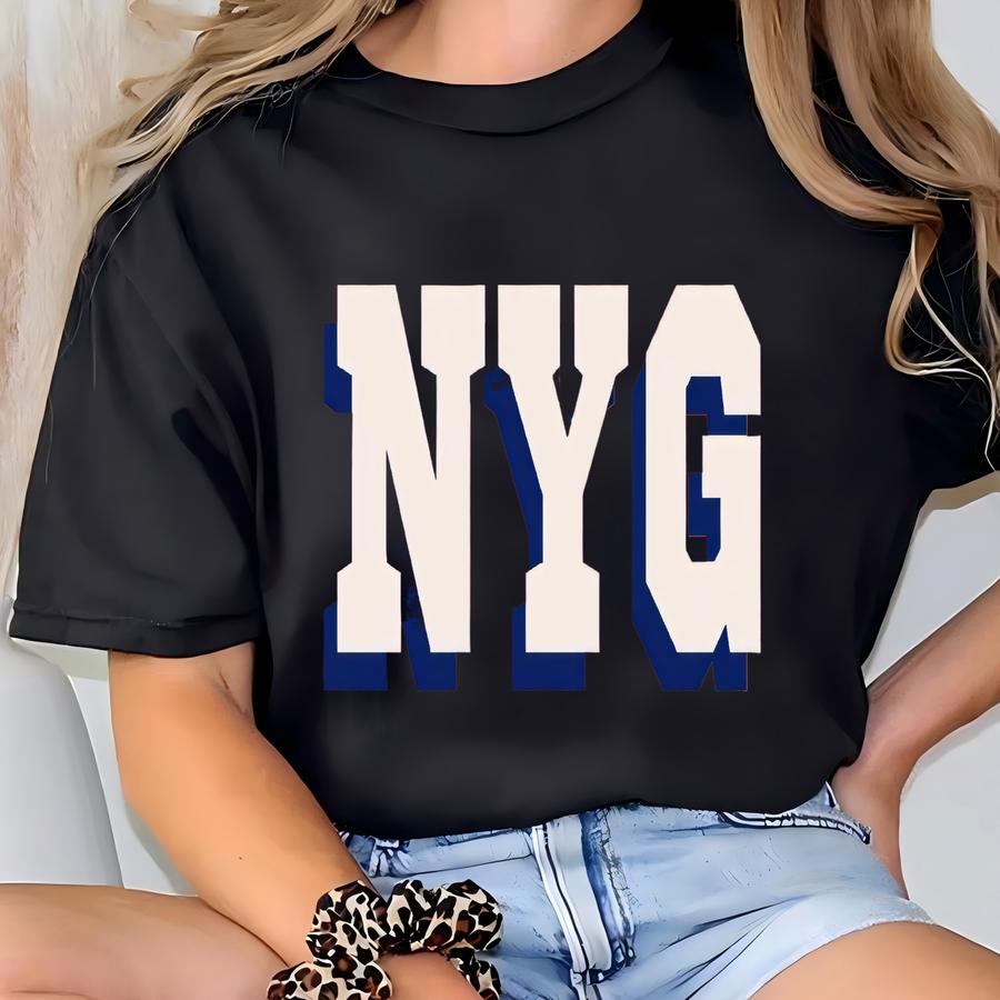 New York Football Shirt, Giants Football Shirt, New York Football Apparel, Giants Sports Apparel, Retro Giants Football Gift, New York Gift T-shirt