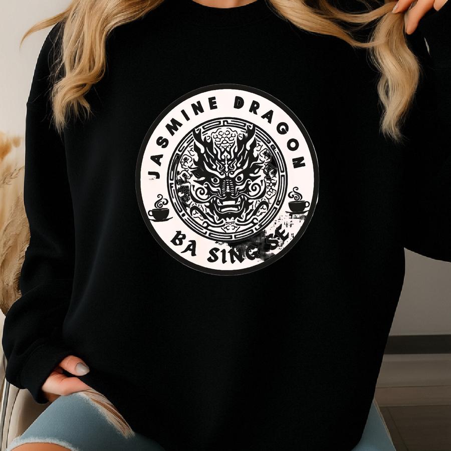 Jasmine Dragon Shirt, Earth Kingdom Tshirt, Dragon Tea House Hoodie Sweatshirt
