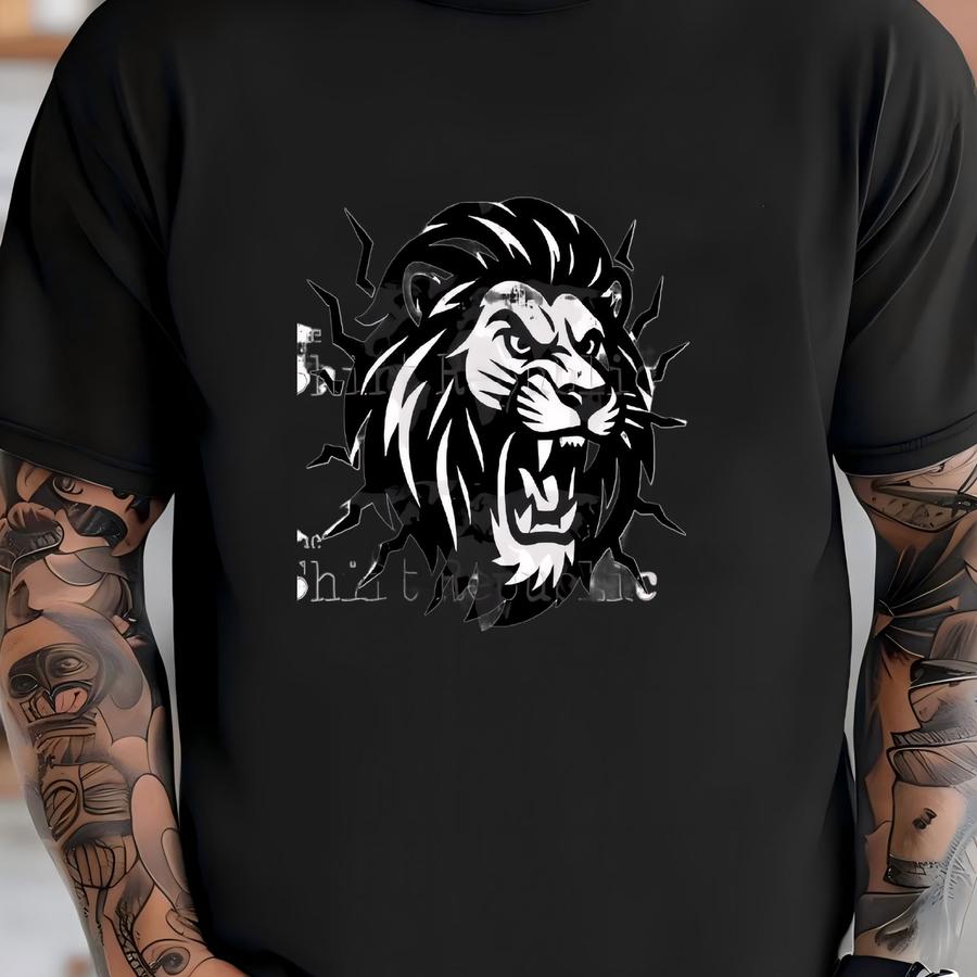 High School, Pep Rally, Lions Mascot Svg, Lion Volleyball, Go Lions Png, School Spirit, Custom Lions Design, Lion Football, Lion Basketball T-shirt