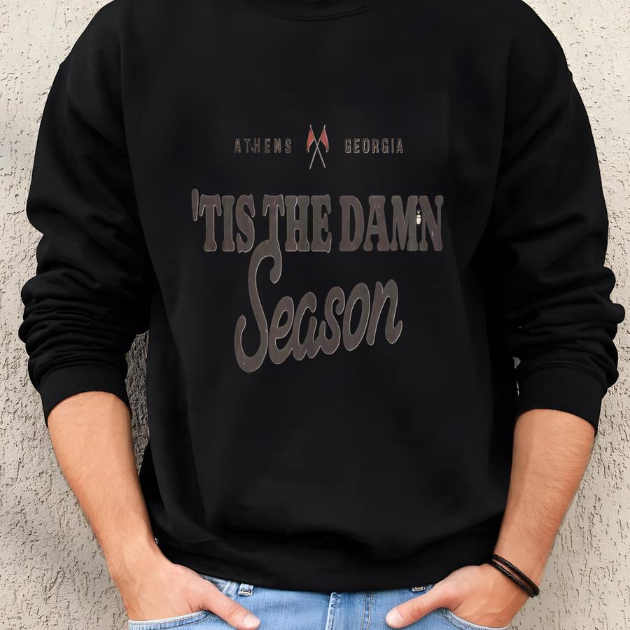 Adult Football Season T-shirt | Short Sve Shirt I Athens, Georgia I Gift For Her I Tailgate Shirt I National Champs Sweatshirt