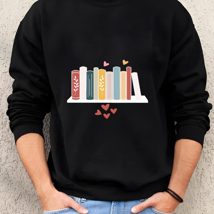 I Have No Shelf Control T-shirt, Bookworm Gift, Book T-shirt, Librarian Shirt, Book Lover Shirt, Reading Teacher Shirt, Reading Shirt Sweatshirt