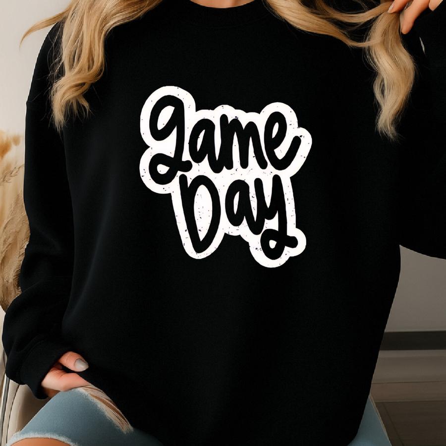 Game Day Sweatshirt Long Or Short Sve T-shirt Sweatshirt