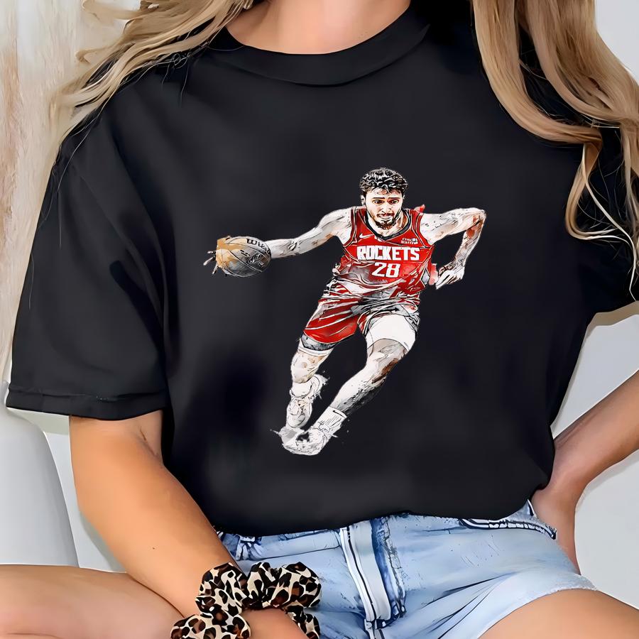 Alperen Sengun Poster Wall Art Print Basketball Sports Poster Canvas Print Framed Poster Basketball Poster Home Decor H1 T-shirt