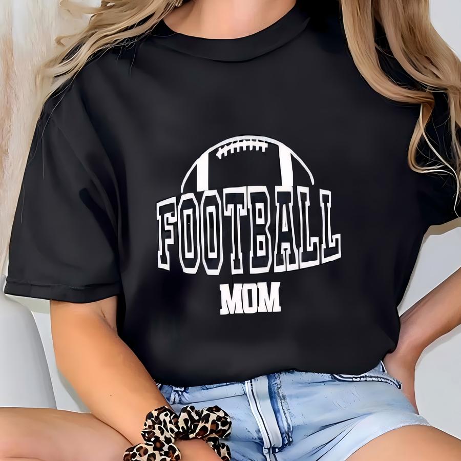 Football Mom Quarter Zip Sweatshirt, Mom Sweatshirt, Football Mom Gift,football Sweatshirt, Gift For Mom T-shirt