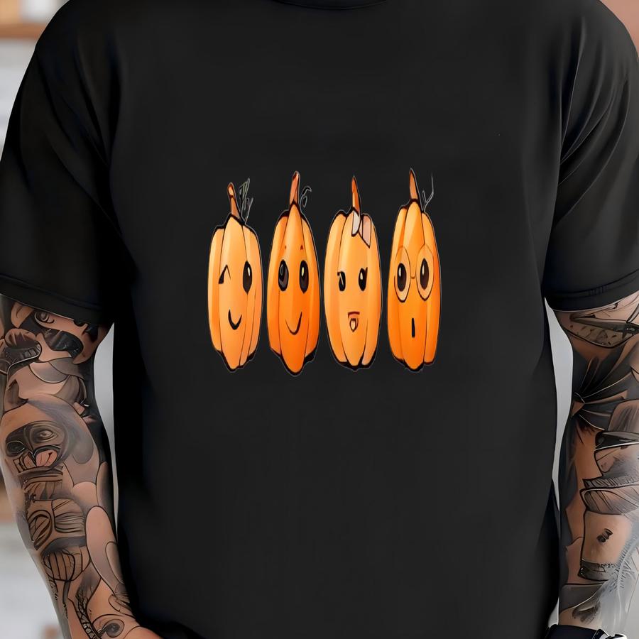 Little Pumpkins Tshirt, Cute Halloween Toddler Tshirt, Cute Fall S® Gift Kids Autumn Baby Clothes Halloween Outfits Baby T-shirt