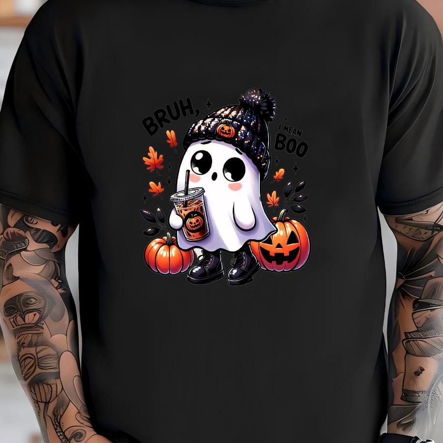 Cute Ghost Tshirt, Cute Halloween Toddler Tshirt, Cute Fall S® Gift Kids Autumn Baby Clothes Halloween Outfits Baby T-shirt