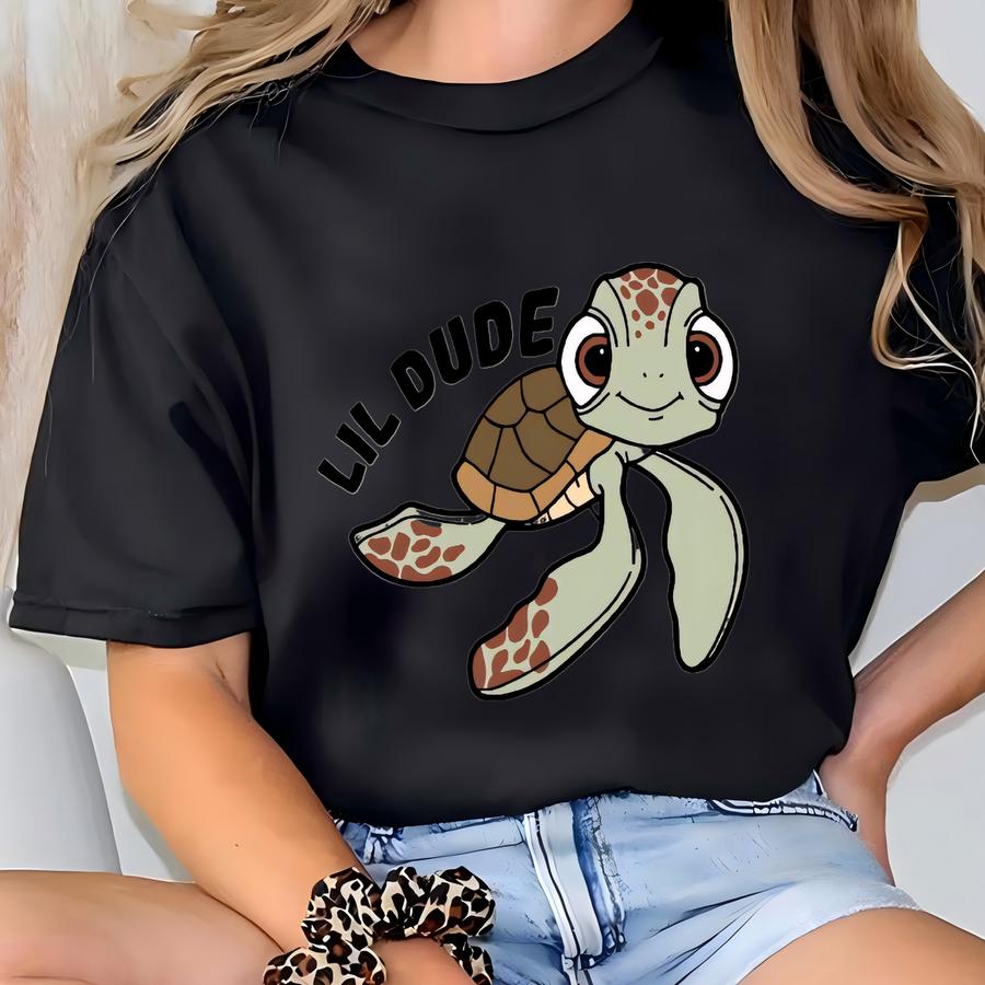 Dude And Lil Dude, Father And Son Shirt, Father Son Hoodies, Dad Shirt, Squirt Shirt, Matching, World Dad Tee T-shirt