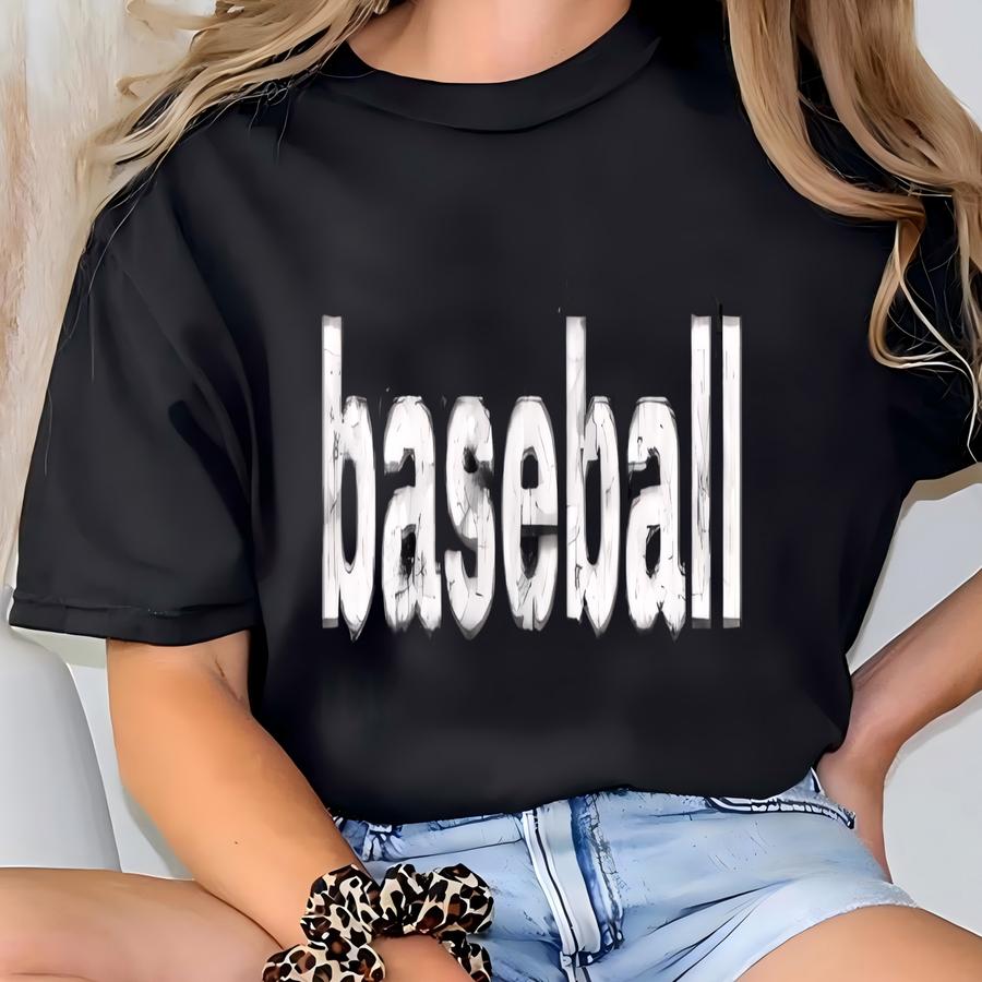 Vintage Baseball Hoodie (white) T-shirt
