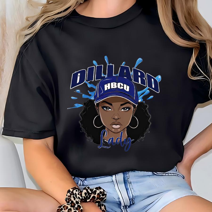 Dillard Lady Hbcu University Sweatshirt T-shirt