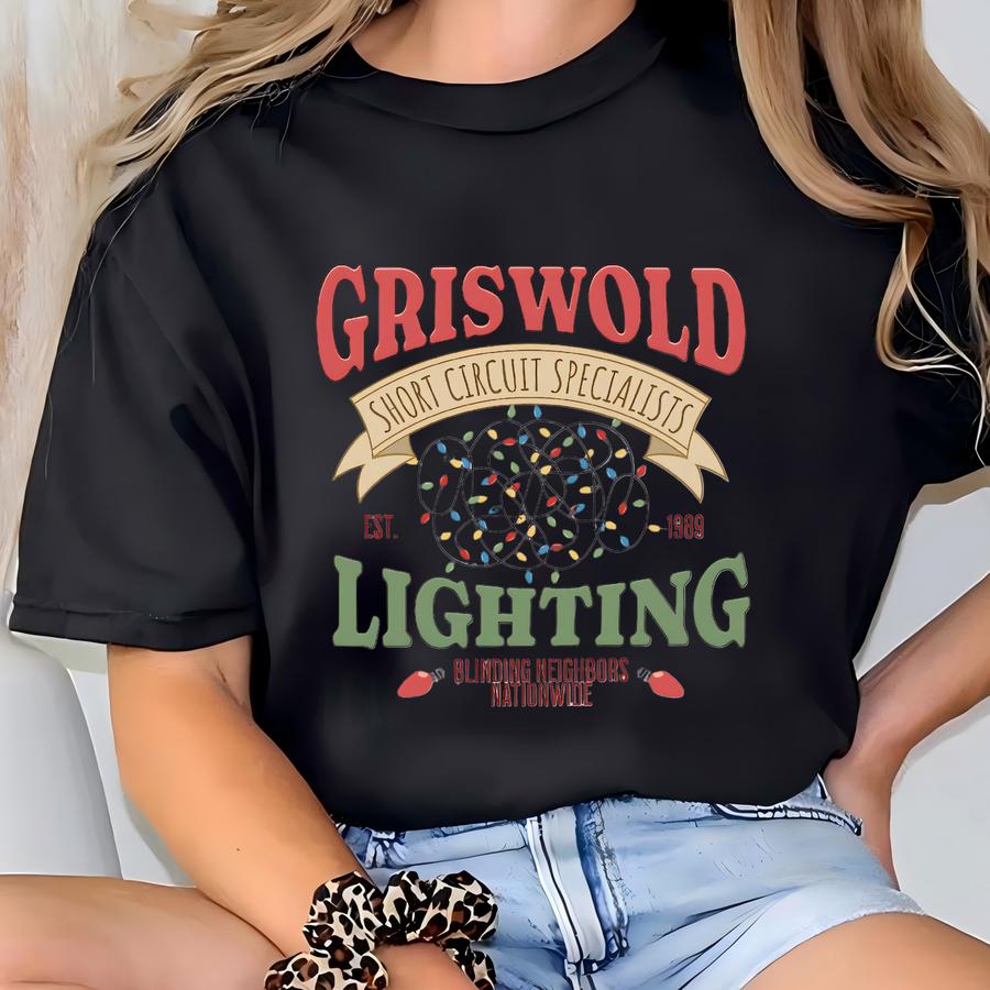 Griswold Christmas Sweatshirt | Christmas Vacation Crewneck| Holiday Movie Sweater | Griswold Family Christmas T-shirt