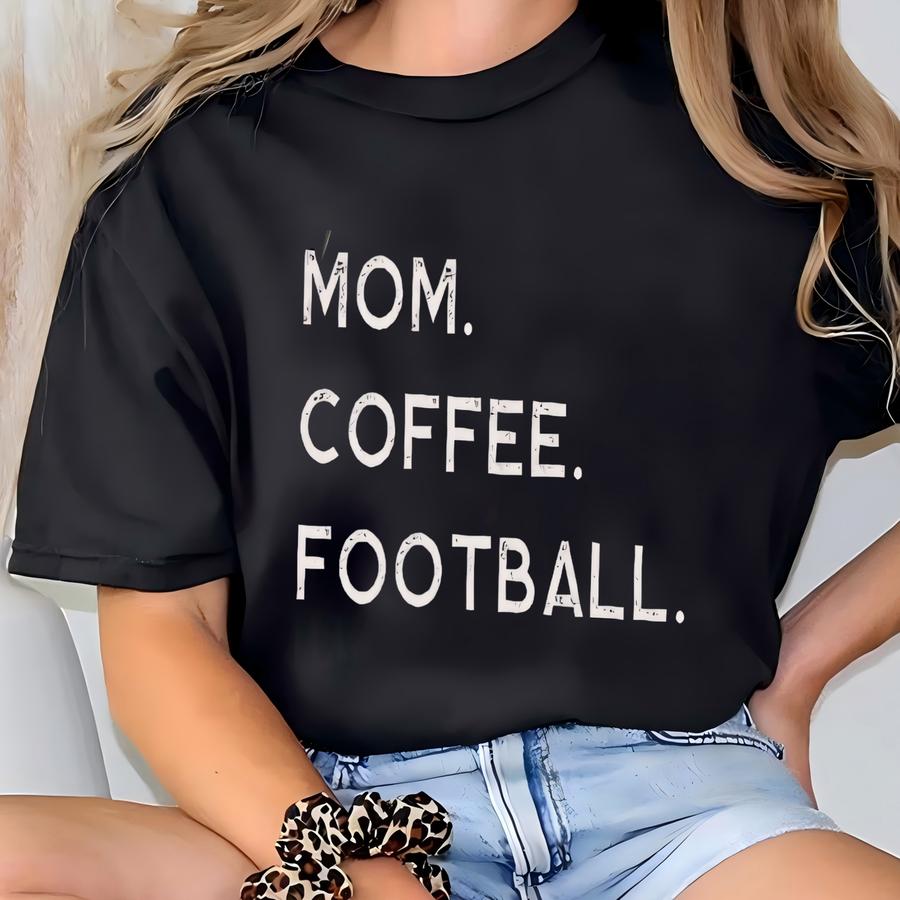 Custom Football Mom Shirt With Name On Back,football Mom Shirt ,football Mama Gift,personalized Gift For Mom,football Tee T-shirt