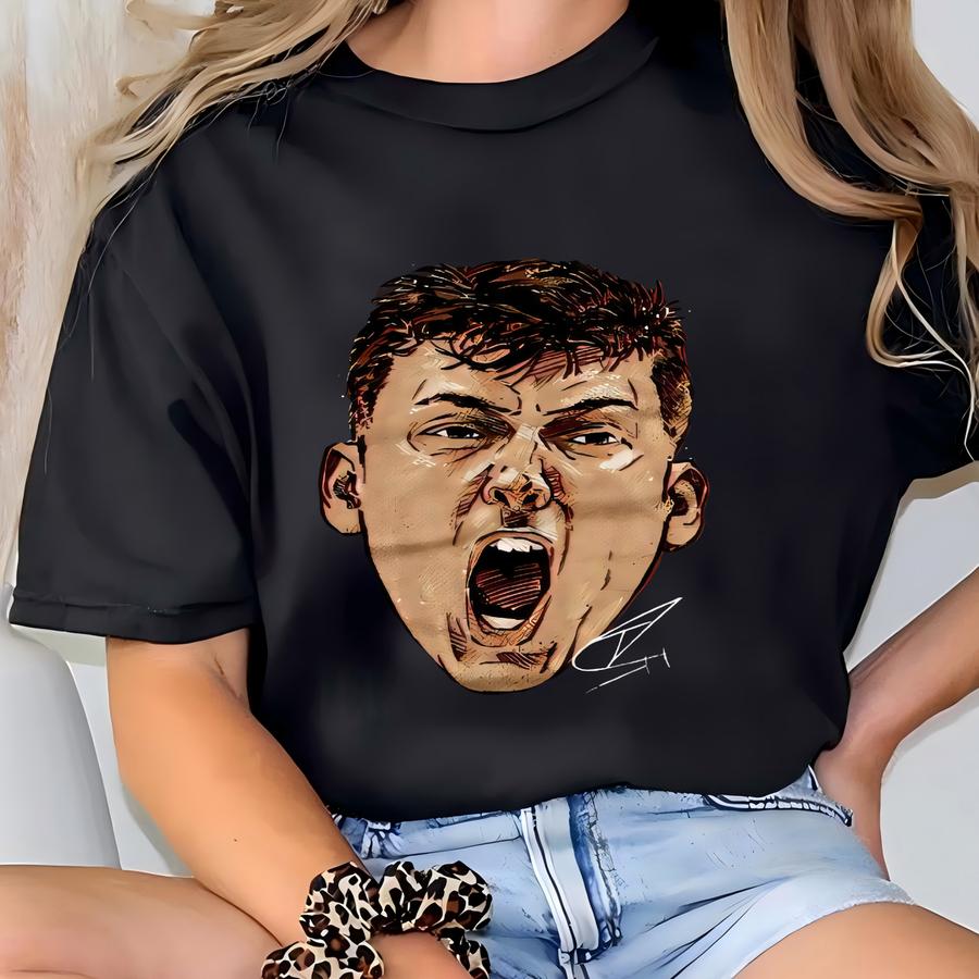 Tyler Herro Men's Premium Hoodie - Miami Basketball Tyler Herro Scream Wht T-shirt