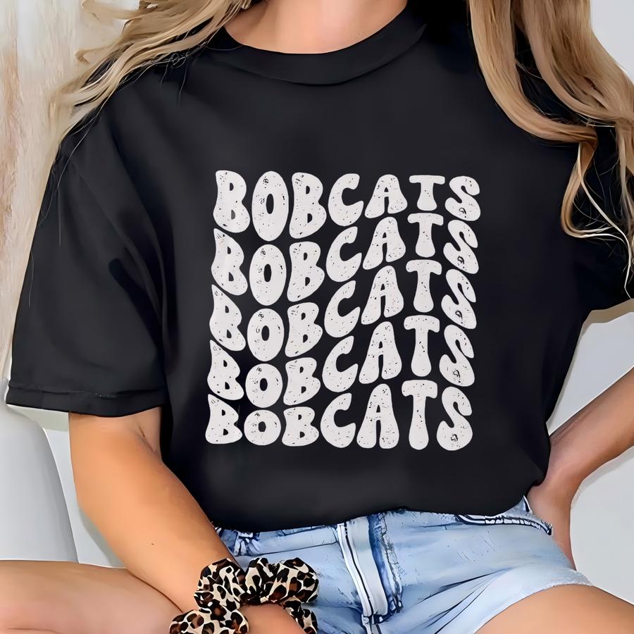 Bobcats Shirt, Bobcats Mascot Shirt T-shirt
