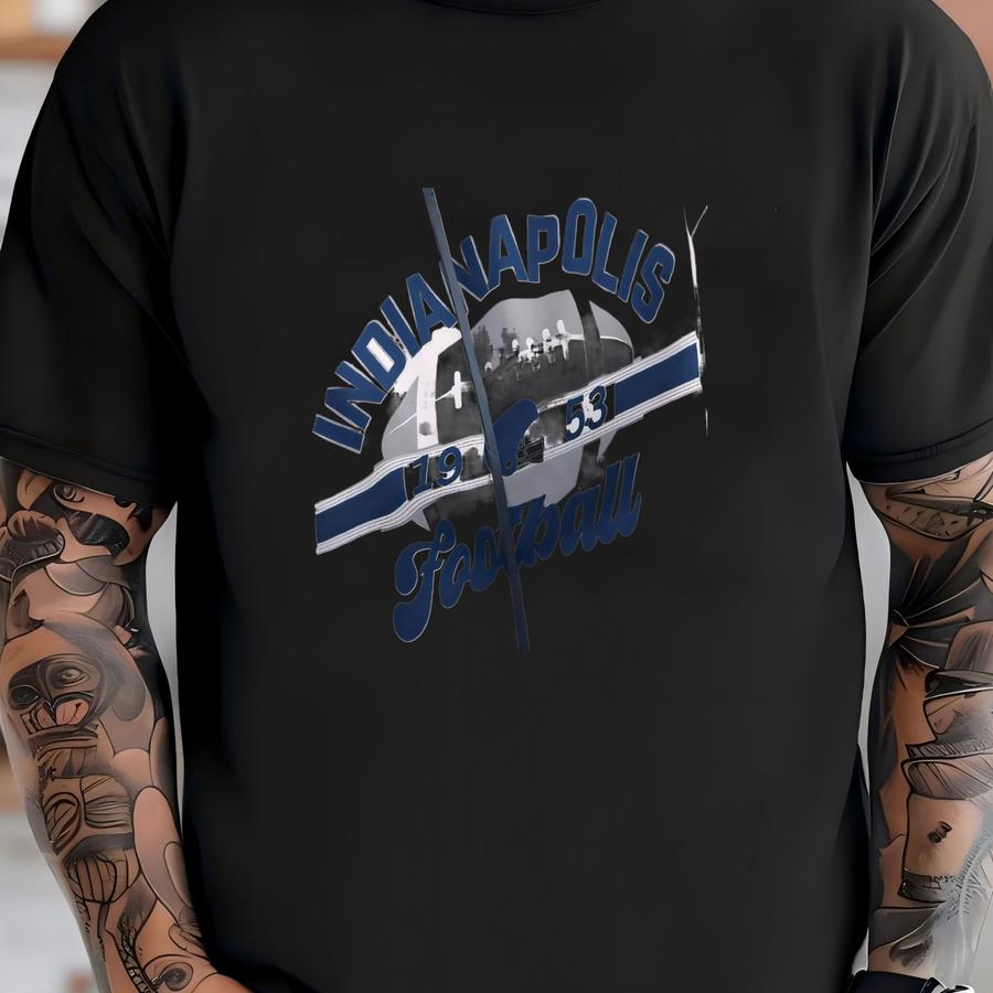 Apolis Football Retro Cropped Shirt, Vintage Apolis Colt Crop Top, Throwback Colt Boxy Fit Tee, Women's Colt Crop Crewneck Tee T-shirt