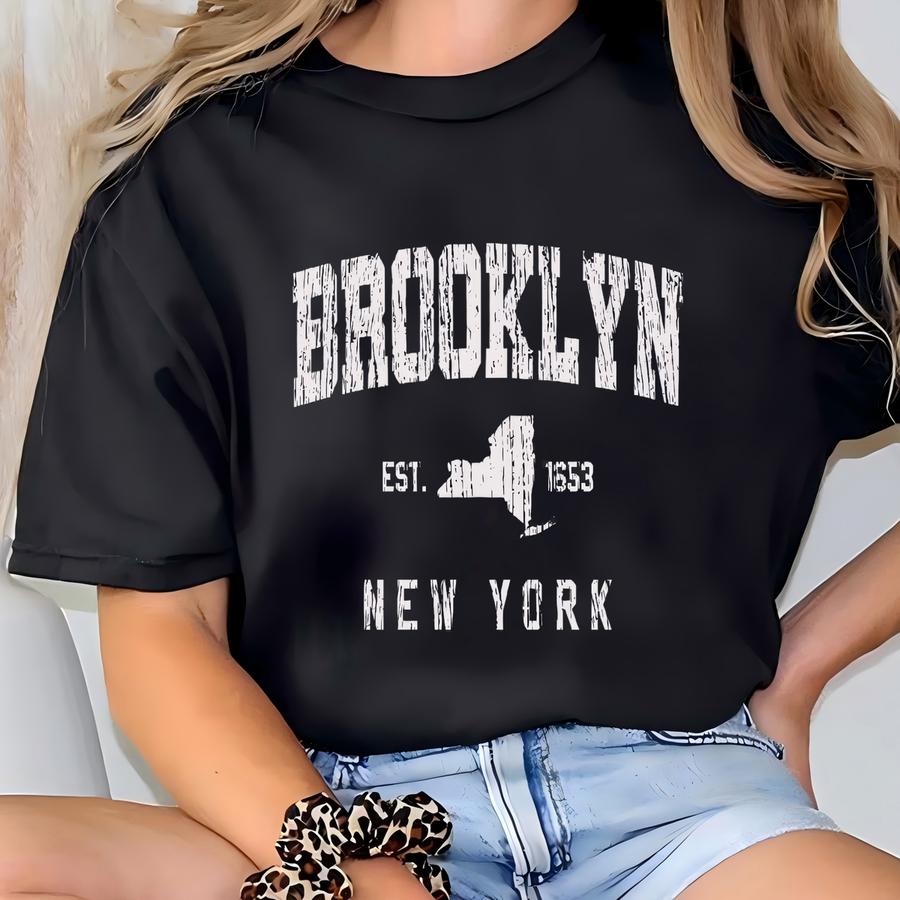 Brooklyn Shirt Nyc New York City Brooklyn Tshirt Brooklyn Pride Brooklyn Gifts Souvenir Brooklyn Ny Hoodie T-shirt