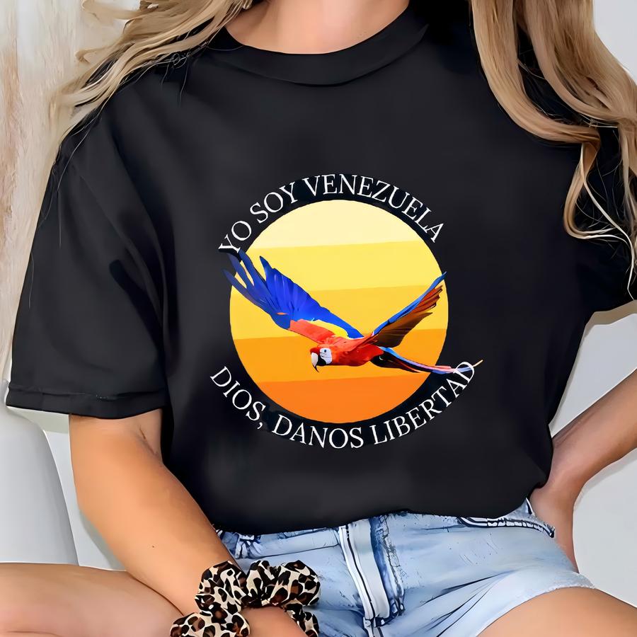Yo Soy Venezuela Hoodie Dios Danos Libertad, Fraude En Venezuela Franelas De Venezuela Guacamaya Caracas T-shirt
