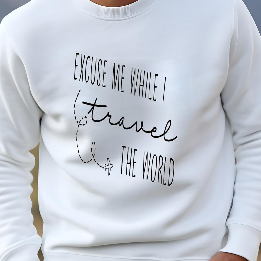 Excuse Me While I Travel The World Hoodie, World Trip Hoodie, Family Vacation Hoodie, Travel Hoody, Adventure Hoody, Travel Trip Gift Hoodie Sweatshirt Excuse Me While I Travel The World Hoodie, World Trip Hoodie, Family Vacation Hoodie, Travel Hoody, Adventure Hoody, Travel Trip Gift Hoodie Sweatshirt