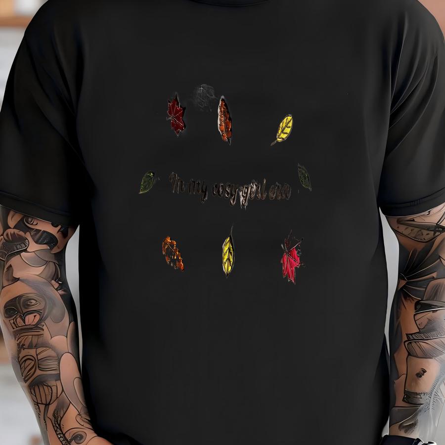 In My Cosy Girl Era Sweatshirt, Autumn, Fall, Nature, Autumnal, Cute, Simple T-shirt