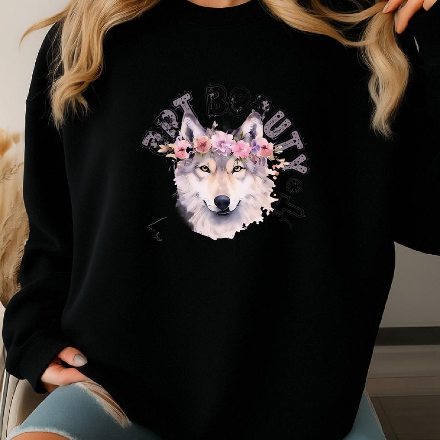 Part Beauty Part Beast Shirt, , Gym Girl Shirt, Pump Cover Shirt, Weightlifting Shirt, Oversized Workout Tee, Cute Gym Clothes Sweatshirt